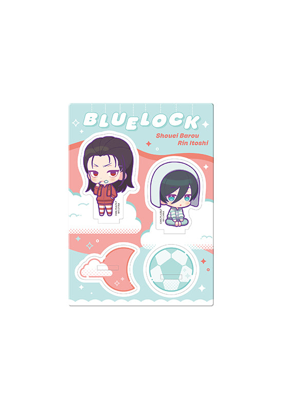 BLUE LOCK MEGAHOUSE Acrylic Stands Buddycolle Good Night ver.4 Shouei Barou ＆ Rin Itoshi