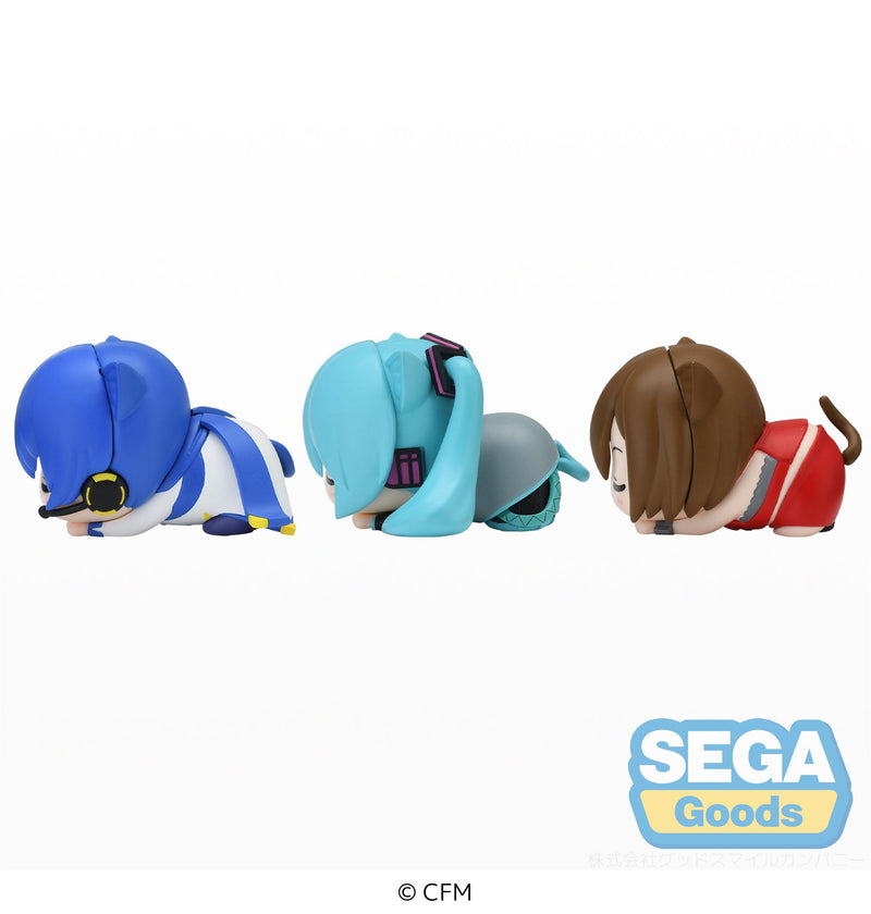 Piapro Characters Hatsune Miku Series SEGA Ohiruneko Mini Figure Hatsune Miku ・ MEIKO ・ KAITO (EX)