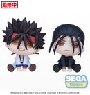 Rurouni Kenshin SEGA QyuruMe Mini Figure Sanosuke Sagara・ Hajime Saito (EX)