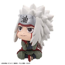 Naruto Shippuden MEGAHOUSE Lookup Naruto Uzumaki Smile ver. & Jiraiya set【with gift】