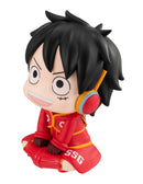ONE PIECE MEGAHOUSE Lookup Monkey D. Luffy Ver. Future Island Egghead 【with gift】