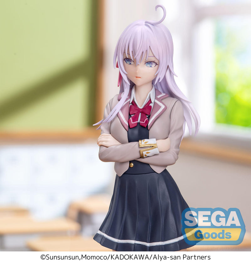 Alya Sometimes Hides Her Feelings in Russian SEGA Luminasta TV Anime Alya Uniform