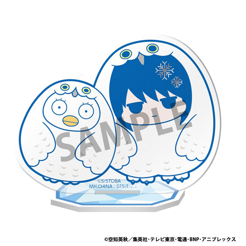 Gintama MEGAHOUSE Acrylic Stand Prince Hata & animals of ice