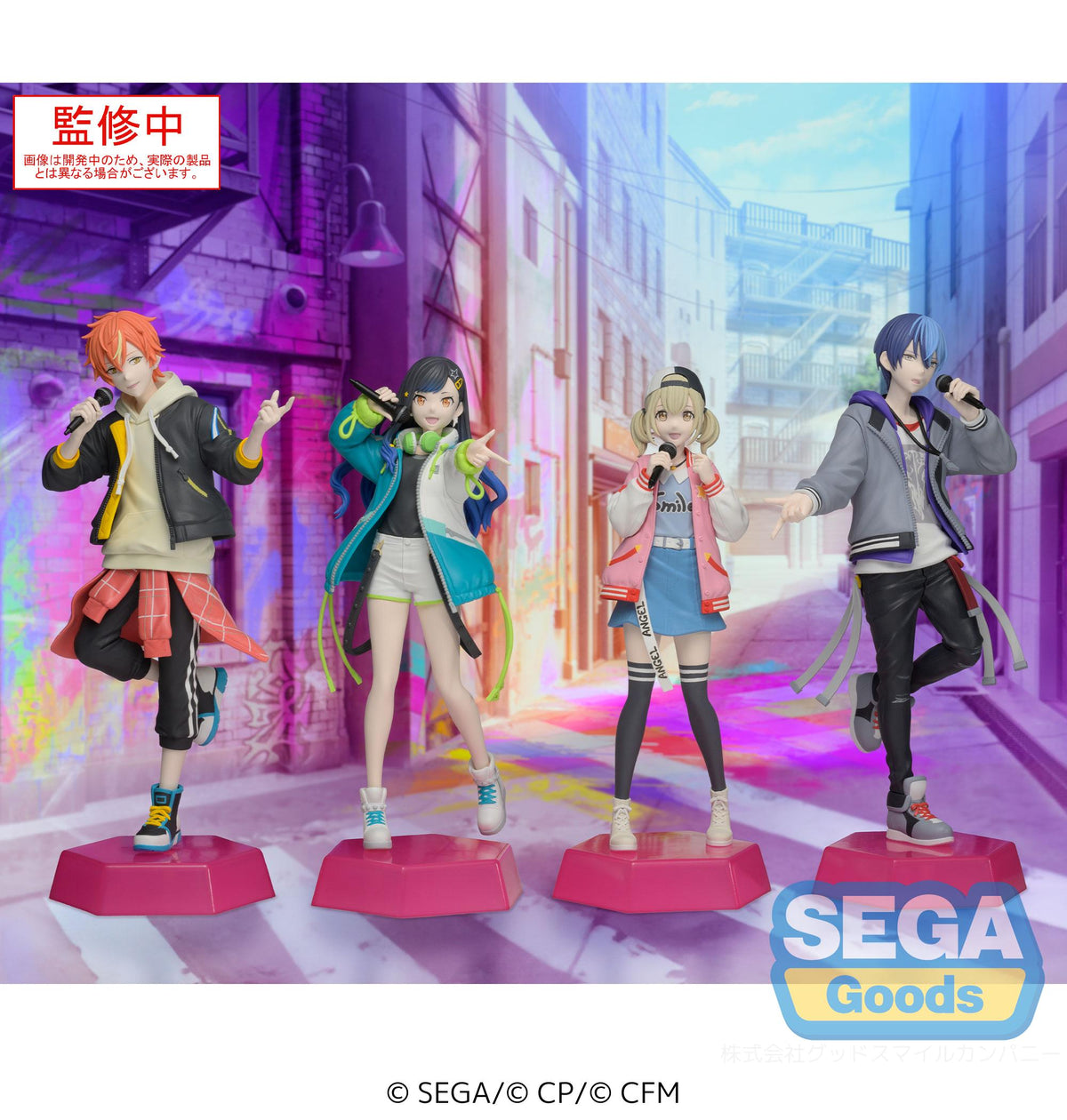 HATSUNE MIKU: COLORFUL STAGE! SEGA Desktop x Decorate Collections Shin