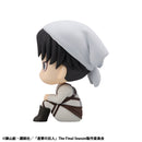 Attack on Titan MEGAHOUSE Lookup Levi Cleaning up Ver. &  Mikasa Ackerman set【with gift】