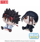 Rurouni Kenshin SEGA QyuruMe Mini Figure Sanosuke Sagara・ Hajime Saito (EX)