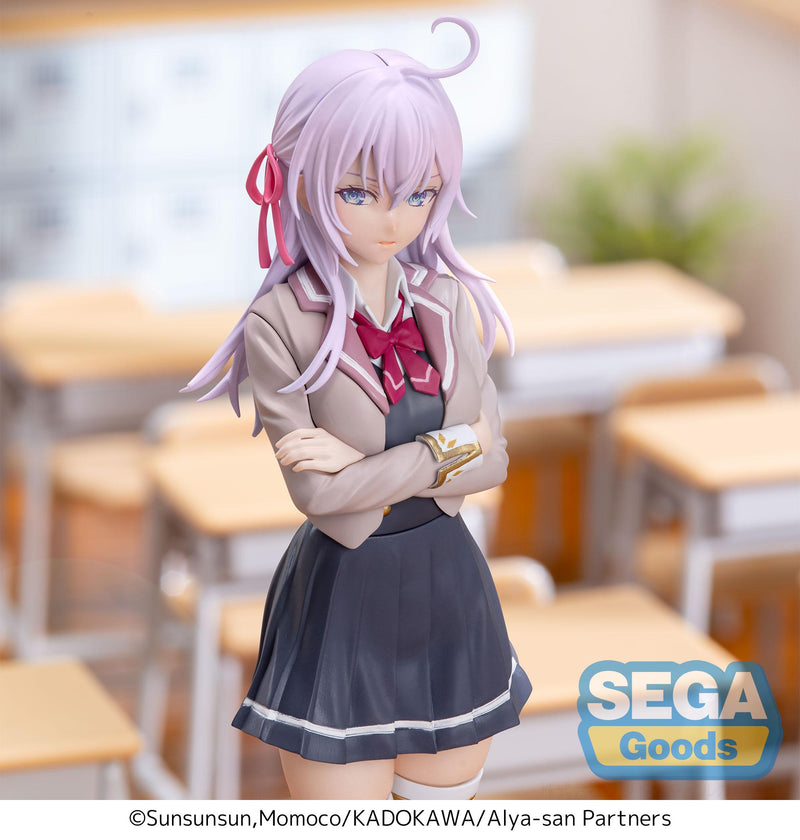 Alya Sometimes Hides Her Feelings in Russian SEGA Luminasta TV Anime Alya Uniform