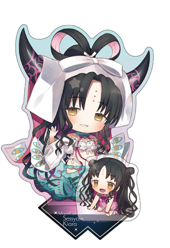 Fate/Grand Order Algernon Product CharaToria Acrylic Stand Moon Cancer / Sesshoin Kiara