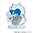 Gintama MEGAHOUSE Acrylic Stand Prince Hata & animals of ice
