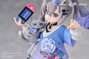 Honkai: Star Rail RIBOSE RISE UP+ Chibi Cat Series Figure Silver Wolf Ver.
