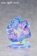 Honkai: Star Rail RIBOSE RISE UP+ Chibi Cat Series Figure Silver Wolf Ver.