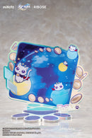 RISE UP+ Honkai: Star Rail RIBOSE Chibineko Series Figure Topaz & Numby Ver.