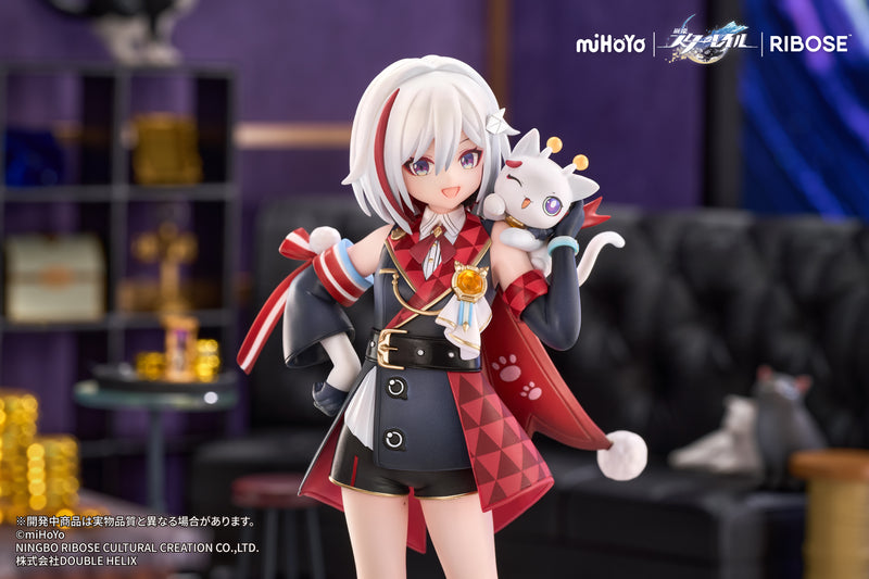 RISE UP+ Honkai: Star Rail RIBOSE Chibineko Series Figure Topaz & Numby Ver.