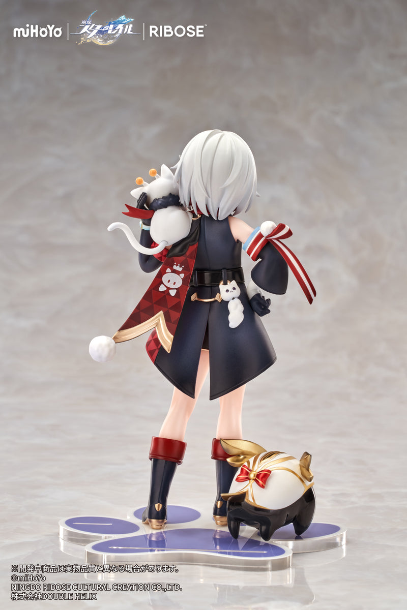 RISE UP+ Honkai: Star Rail RIBOSE Chibineko Series Figure Topaz & Numby Ver.