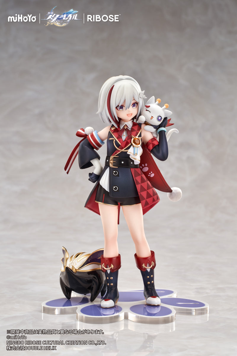RISE UP+ Honkai: Star Rail RIBOSE Chibineko Series Figure Topaz & Numby Ver.