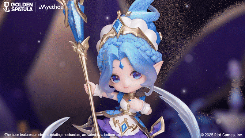 Golden Spatula Myethos Prestige Perfume Gem Chibi Janna Figure