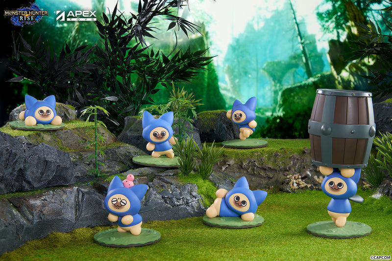 Monster Hunter Rise APEX Felyne CAT Blind Box Figure 6Pack BOX