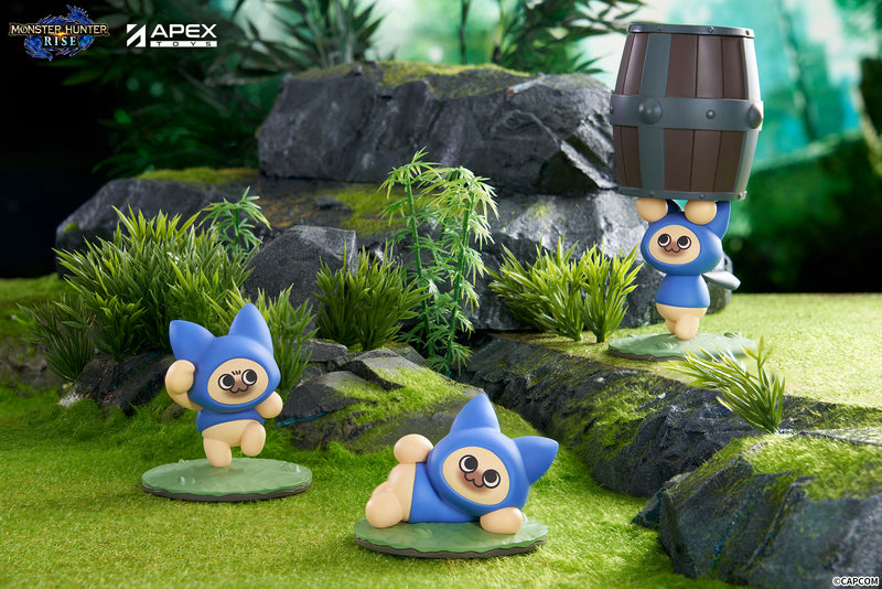 Monster Hunter Rise APEX Felyne CAT Blind Box Figure 6Pack BOX