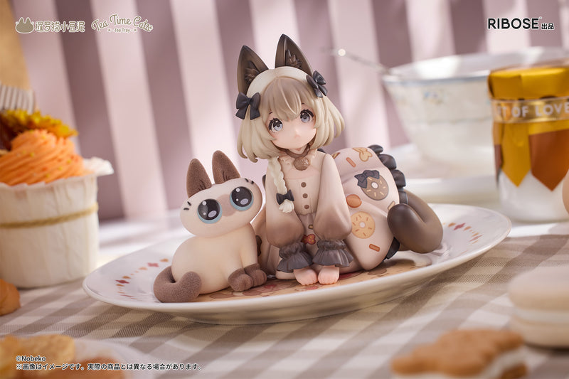 DLC Series Tea Time Cats x Siamese Cat RIBOSE Azuki-san Friendship Collaboration Exclusive Set