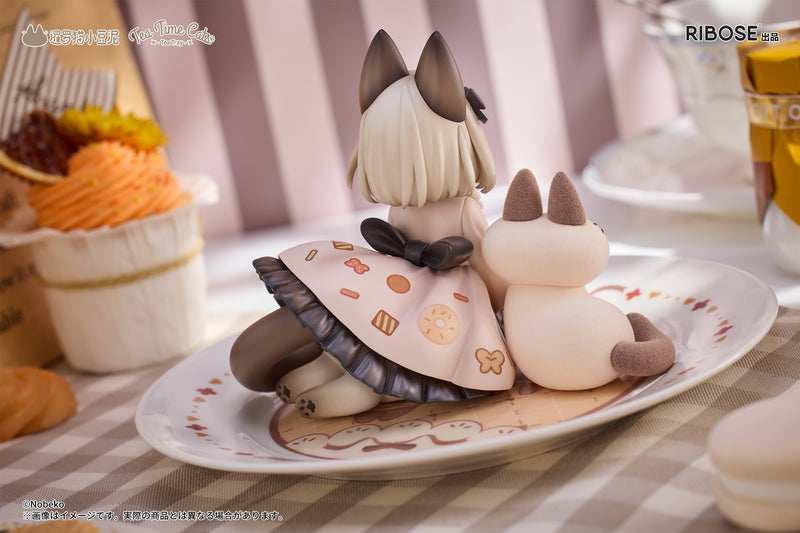DLC Series Tea Time Cats x Siamese Cat RIBOSE Azuki-san Friendship Collaboration Exclusive Set