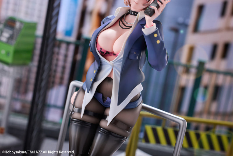 illustration by CheLA77 Hobby Sakura Naughty Police Woman