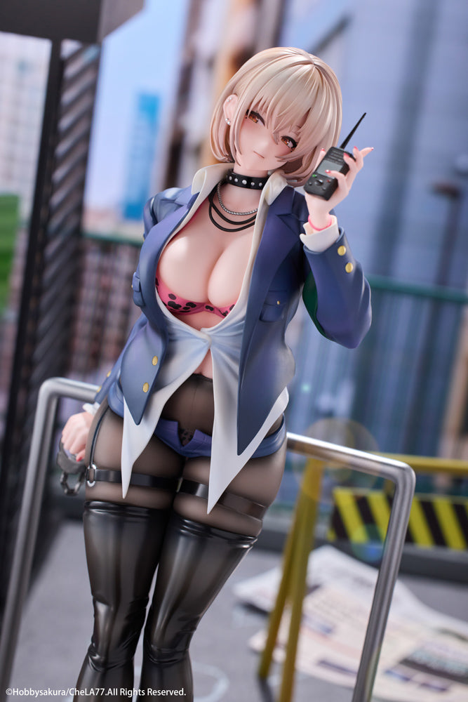 illustration by CheLA77 Hobby Sakura Naughty Police Woman