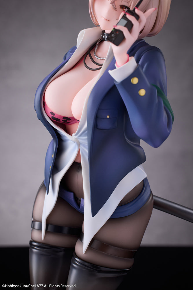 illustration by CheLA77 Hobby Sakura Naughty Police Woman