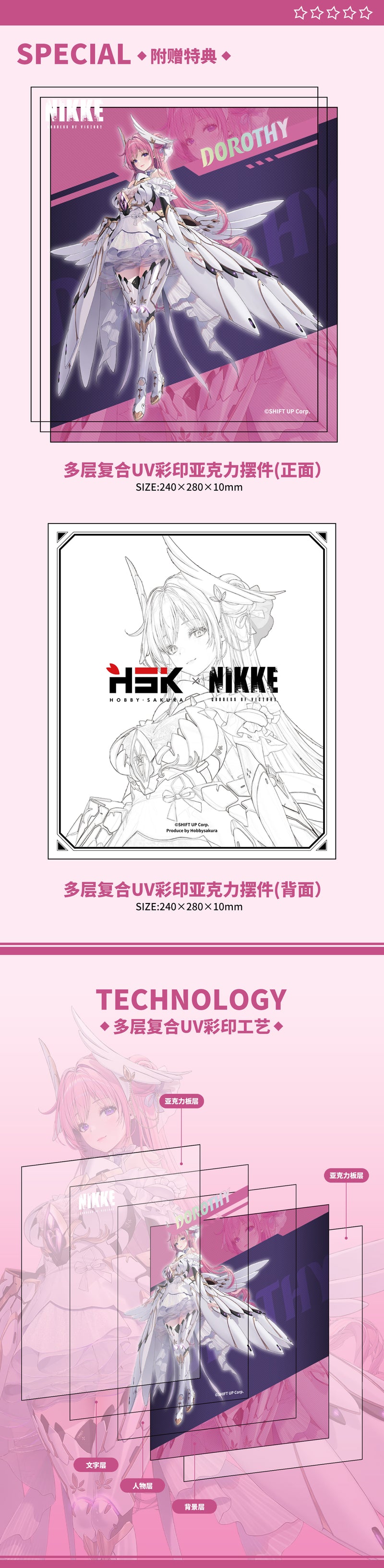 Goddess of Victory: Nikke Hobby Sakura Dorothy DELUXE EDITION