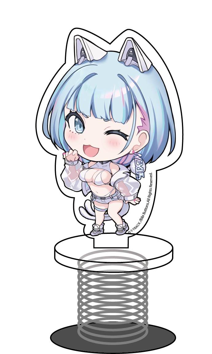 T-TRACK! Bibi Buttons Kin Mirai Nekomata Miu DX ver.