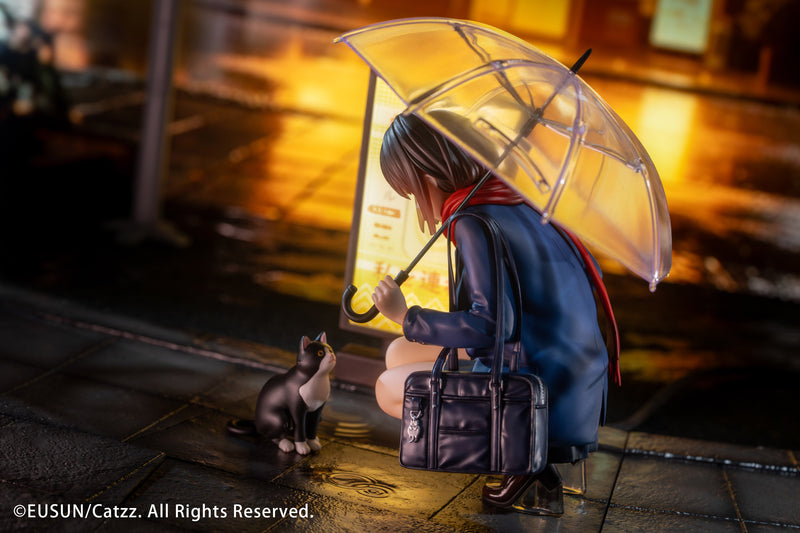 Illustrated by Catzz EUSUN Rainy Day - Meeting