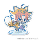 Gintama MEGAHOUSE Acrylic Stand Prince Hata & animals of ice