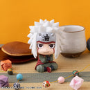 Naruto Shippuden MEGAHOUSE Lookup Naruto Uzumaki Smile ver. & Jiraiya set【with gift】