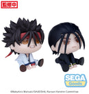 Rurouni Kenshin SEGA QyuruMe Mini Figure Sanosuke Sagara・ Hajime Saito (EX)