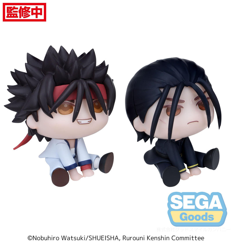 Rurouni Kenshin SEGA QyuruMe Mini Figure Sanosuke Sagara・ Hajime Saito (EX)