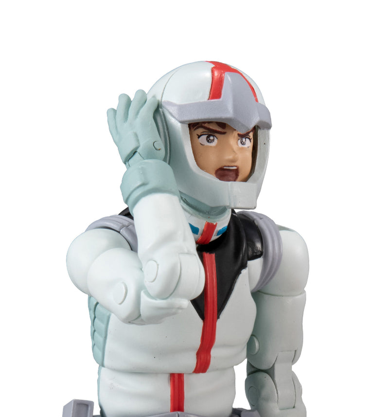 Mobile Suit Gundam MEGAHOUSE G.M.G. COLLECTION EX 09 Mobile Suit Gundam Earth Federation Amuro Ray & Char Aznable Normal Suit Ver.【with gift】