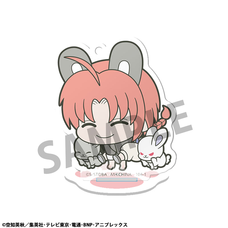 Gintama MEGAHOUSE Acrylic Stand Prince Hata & Animal Paradise