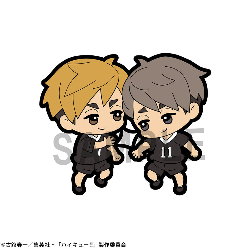 Haikyu!! MEGAHOUSE Rubber Mascot Buddycolle （Repeat）