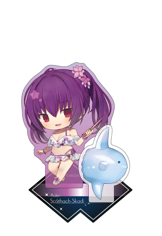 Fate/Grand Order Algernon Product CharaToria Acrylic Stand Ruler / Scathach=Skadi