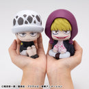 ONE PIECE MEGAHOUSE Lookup Trafalgar Law Childhood Ver. & Corazon set【with gift】