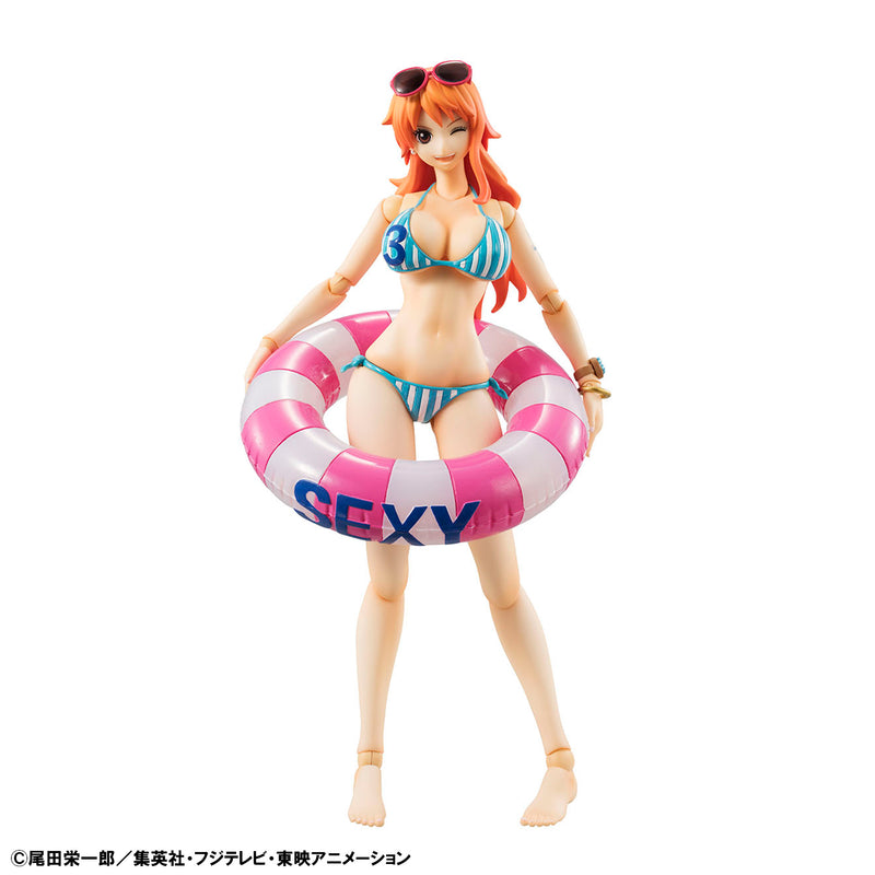 ONE PIECE MEGAHOUSE Variable Action Heroes Nami Ver. Summer Vacation（Repeat）