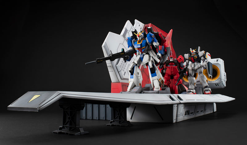 MOBILE SUIT Z GUNDAM MEGAHOUSE Realistic Model Series:  MOBILE SUIT Z GUNDAM  (1／144 HG series) Nahel Argama catapult deck  40th Anniversary Edition