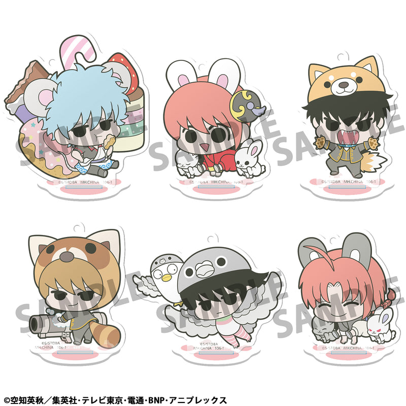 Gintama MEGAHOUSE Acrylic Stand Prince Hata & Animal Paradise