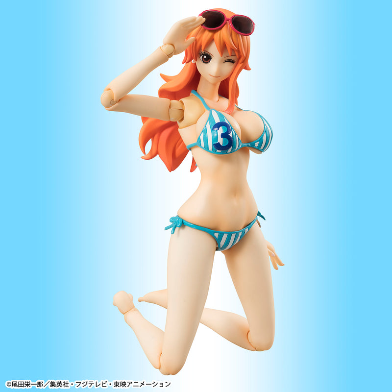 ONE PIECE MEGAHOUSE Variable Action Heroes Nami Ver. Summer Vacation（Repeat）