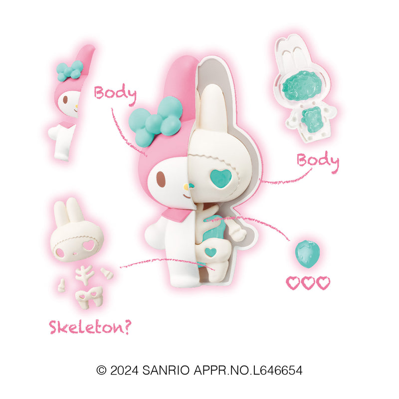 KAITAI PUZZLE FANTASY Sanrio Characters MEGAHOUSE Pop Mint Mix Set (1-4pc)