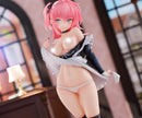 Kyokucho's original illustration Pink Cat Aina Endou Maid Ver.