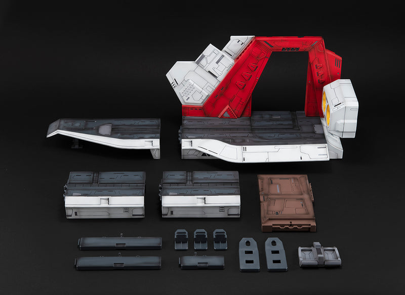 MOBILE SUIT Z GUNDAM MEGAHOUSE Realistic Model Series:  MOBILE SUIT Z GUNDAM  (1／144 HG series) Nahel Argama catapult deck  40th Anniversary Edition