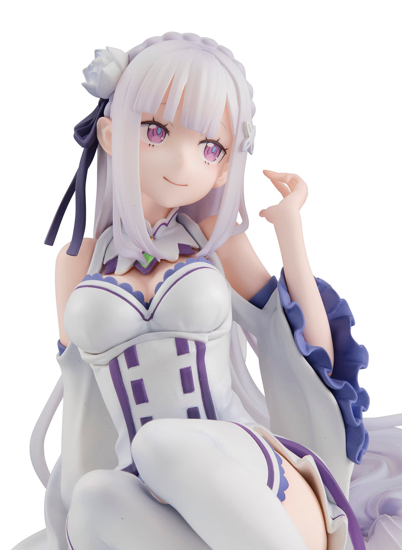 Re:ZERO -Starting Life in Another World- MEGAHOUSE Melty Princess Palm Size Emilia