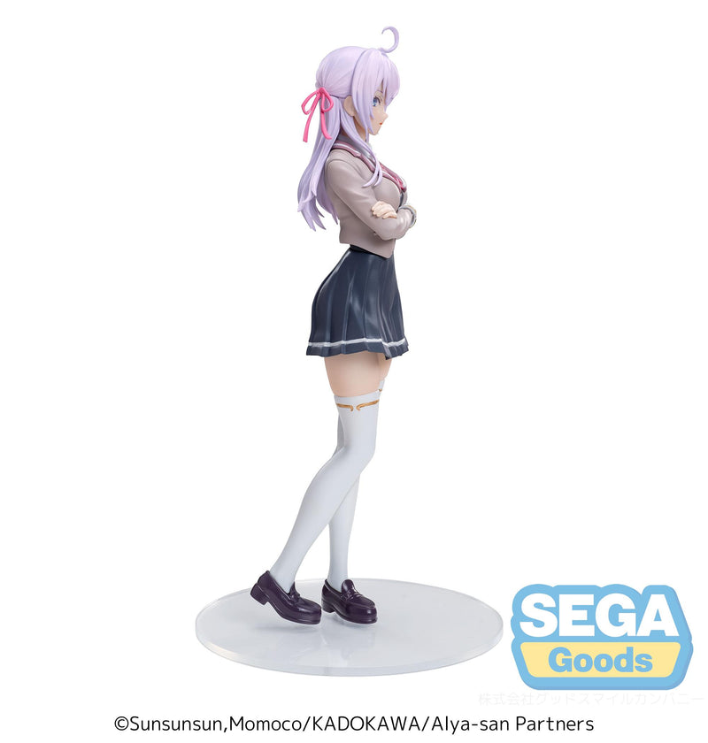 Alya Sometimes Hides Her Feelings in Russian SEGA Luminasta TV Anime Alya Uniform