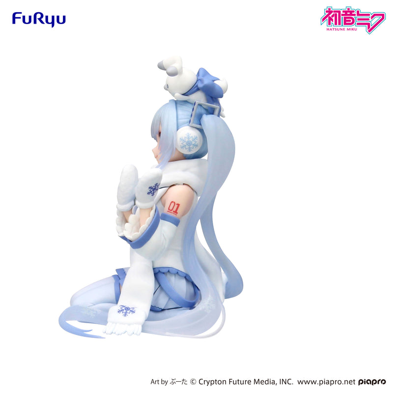 Hatsune Miku FURYU Noodle Stopper Figure -SNOW MIKU Sky Town 10th ver.-
