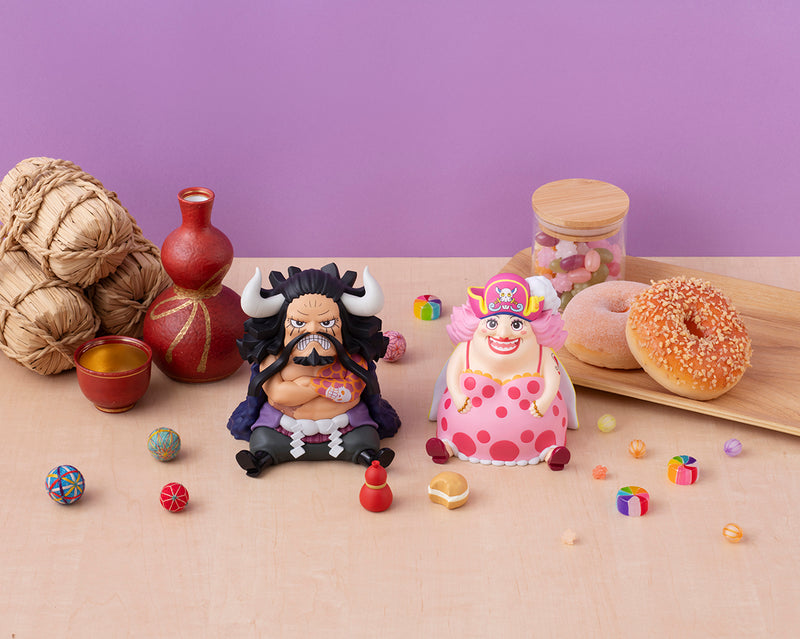 ONE PIECE MEGAHOUSE Lookup Kaido the Beast＆ Big Mom Set 【with gourd＆semla】